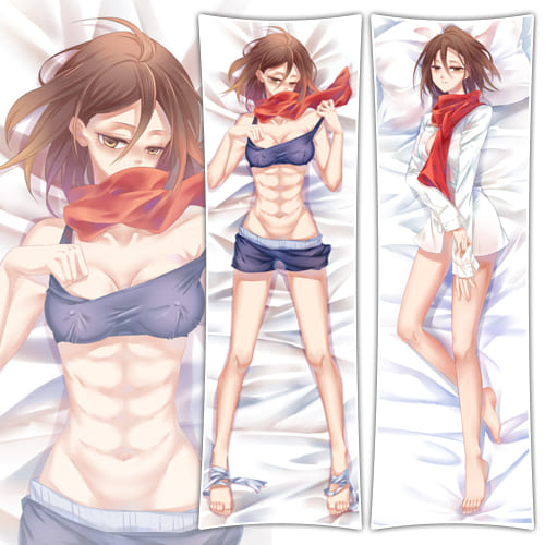 Mikasa Beautiful Body Pillow